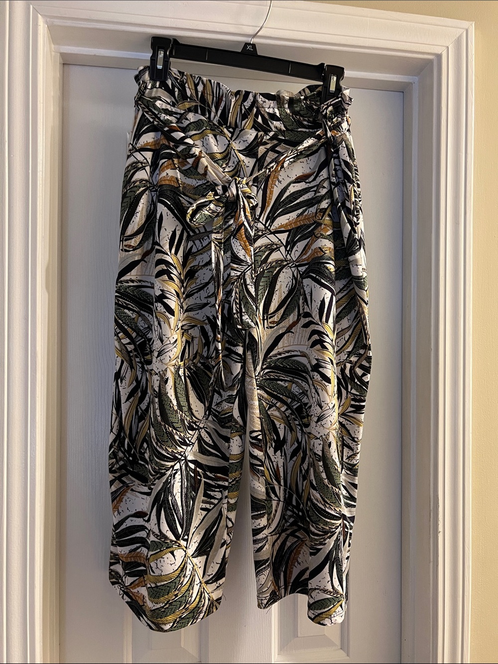Jules & Leopold Tropical Print Waist Pants